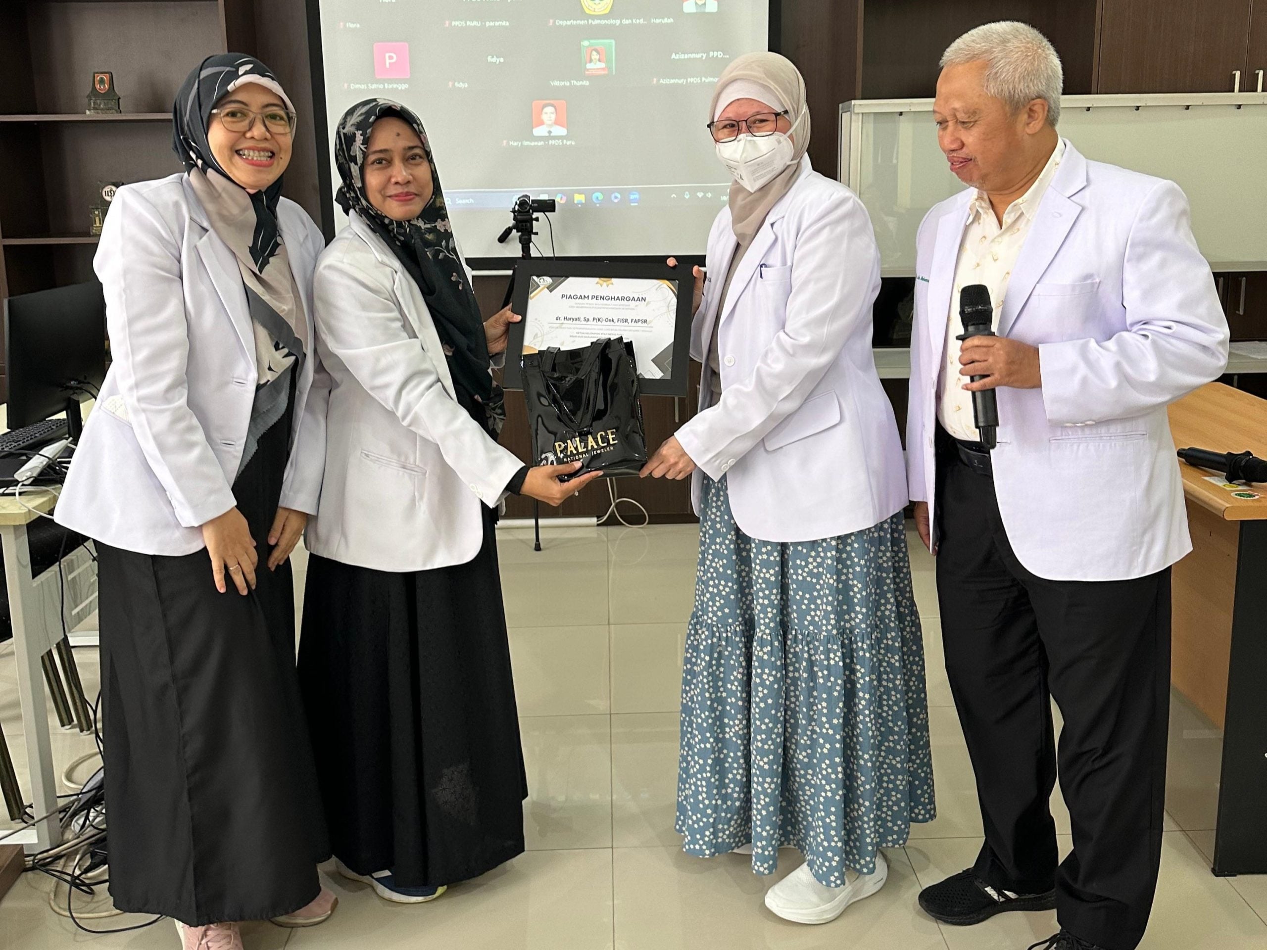 Serah Terima Ketua KSM Paru RSUD Ulin Banjarmasin 2024