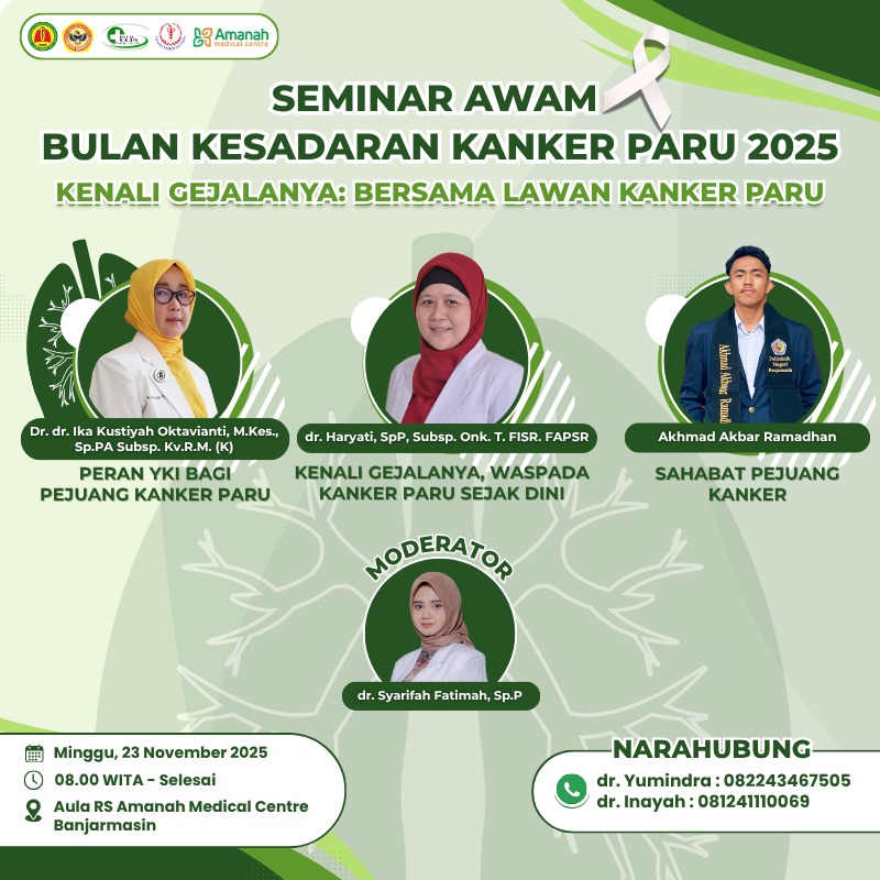 Seminar Awam Bulan Kesadaran Paru 2025